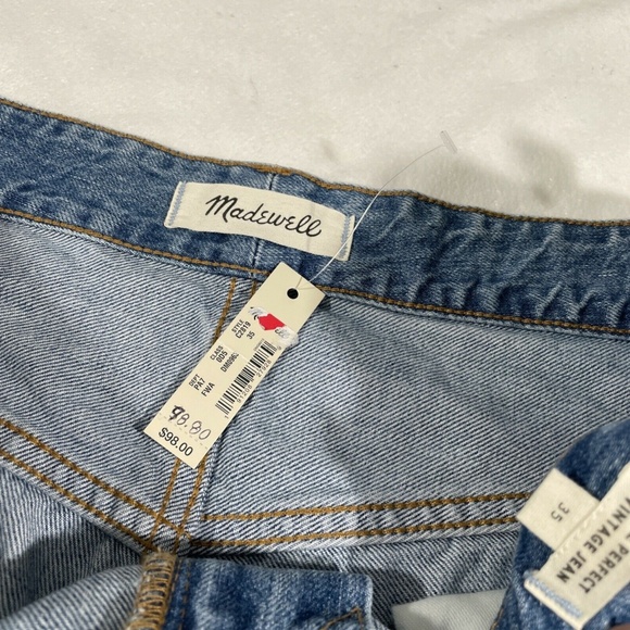 NWT Madewell [ 35 ]‎ Perfect Vintage Step Hem Jeans - Picture 4 of 12